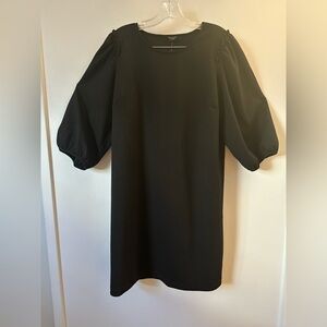 Ann Taylor Shift Black Dress